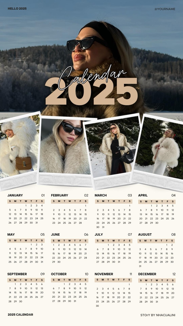 2025 calendar trend