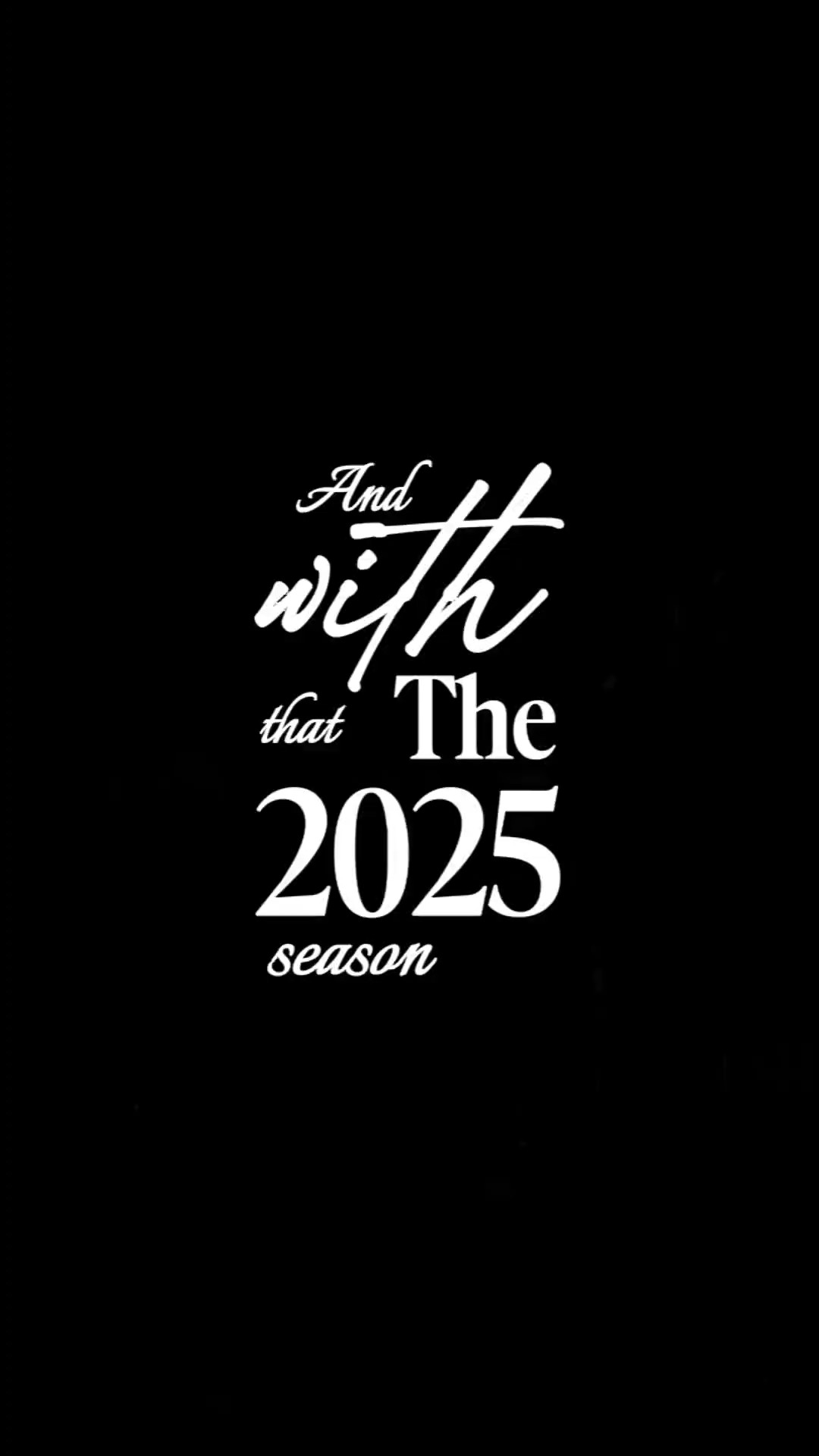 2025 season