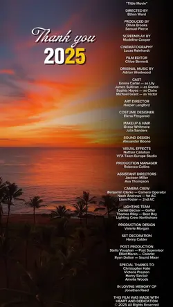 The End Thankyou2025