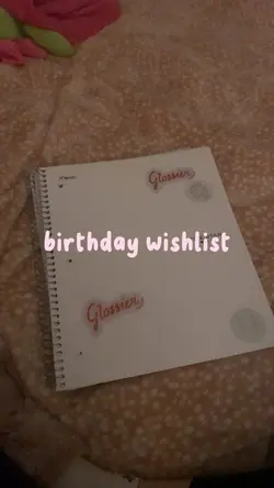 birthday wishlist 🧁🧁