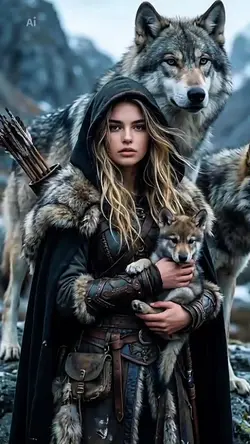 Wolf Huntress