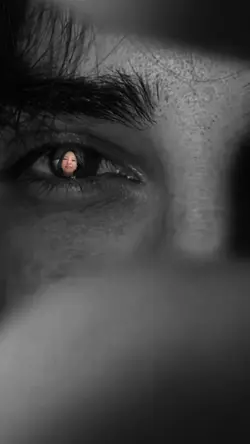 I close my eyes