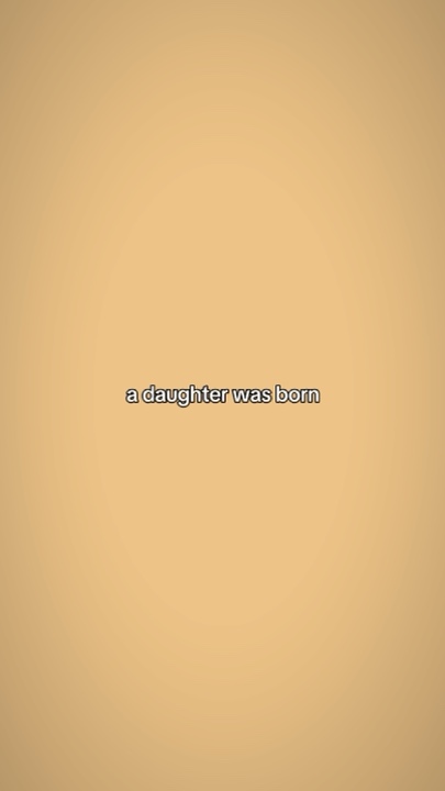 a daughter was bor