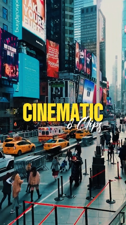 8 clips cinematic 