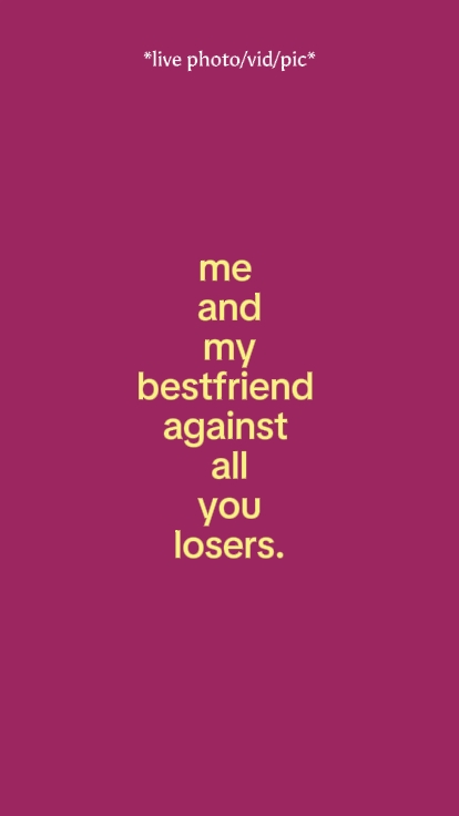 Me and My Bestfriend