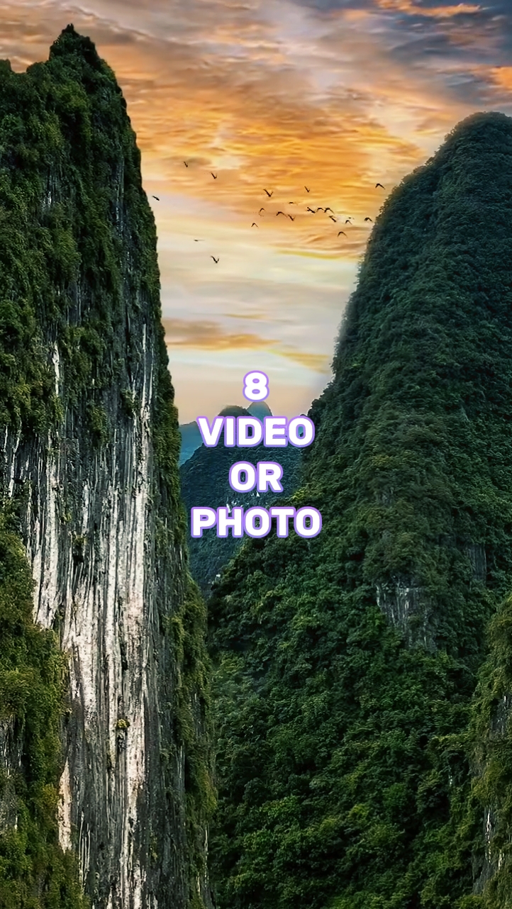 8 videos o fotos