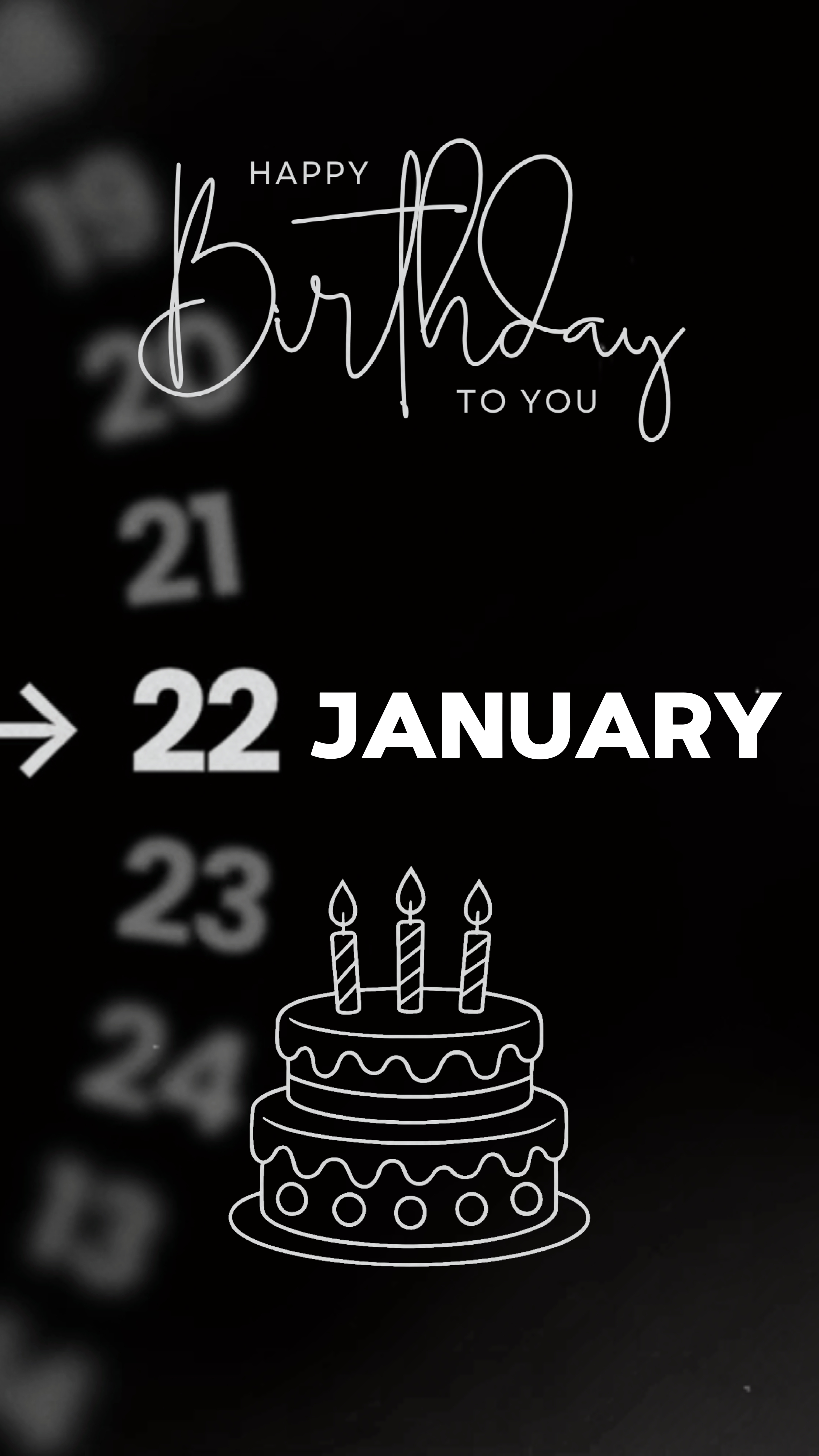 22 January birthday