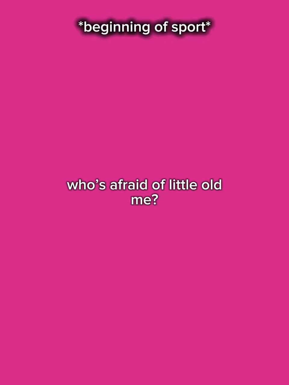 Who’s afraid of