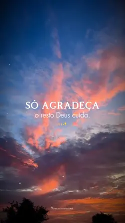 SÓ AGRADEÇA