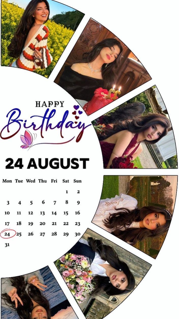Birthday 24 August