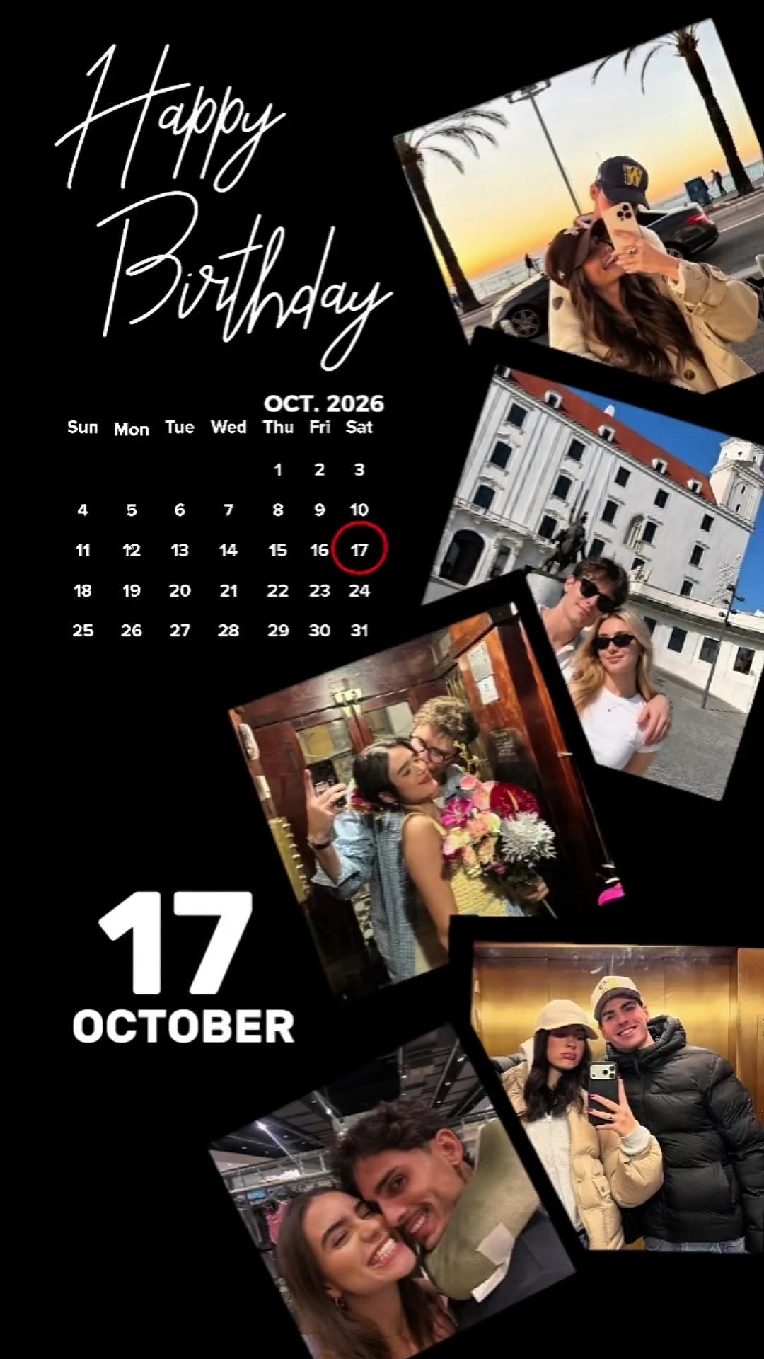 hbd 17 october