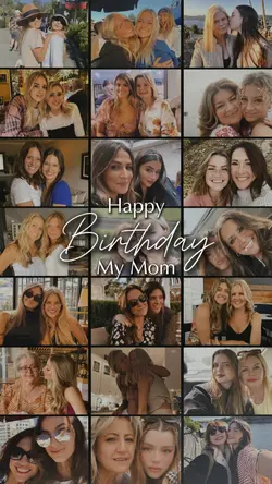 Birthday my mom
