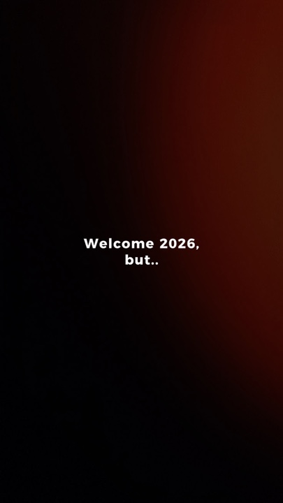 2026년을 환영하지만