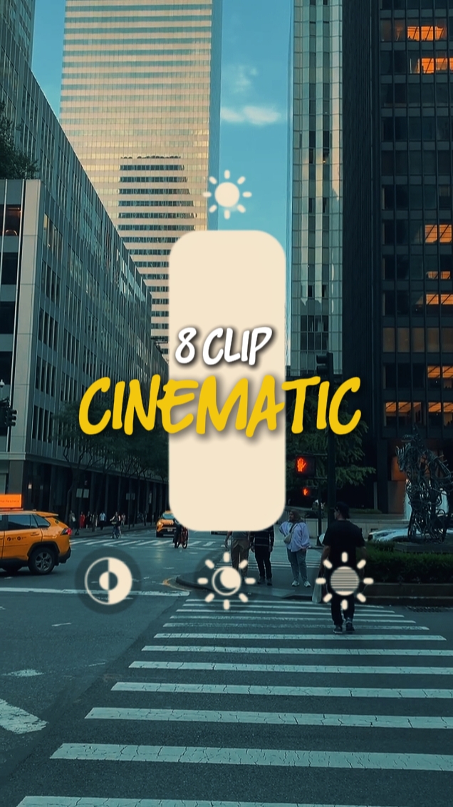 8 CLIP CINÉMATIQUE 