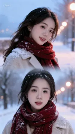 Ghép ảnh mùa đông ❄️