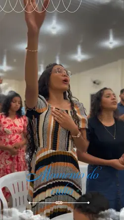 Momento do culto 