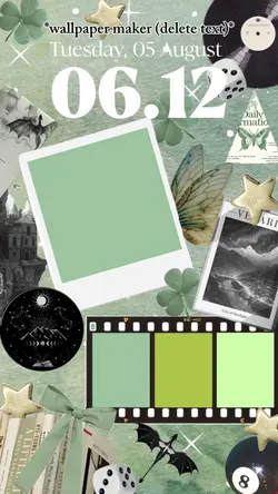 wallpaper green cute