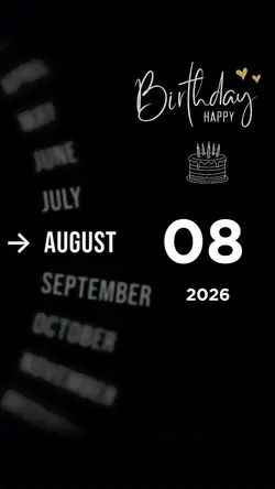 Hbd 08 August 2026