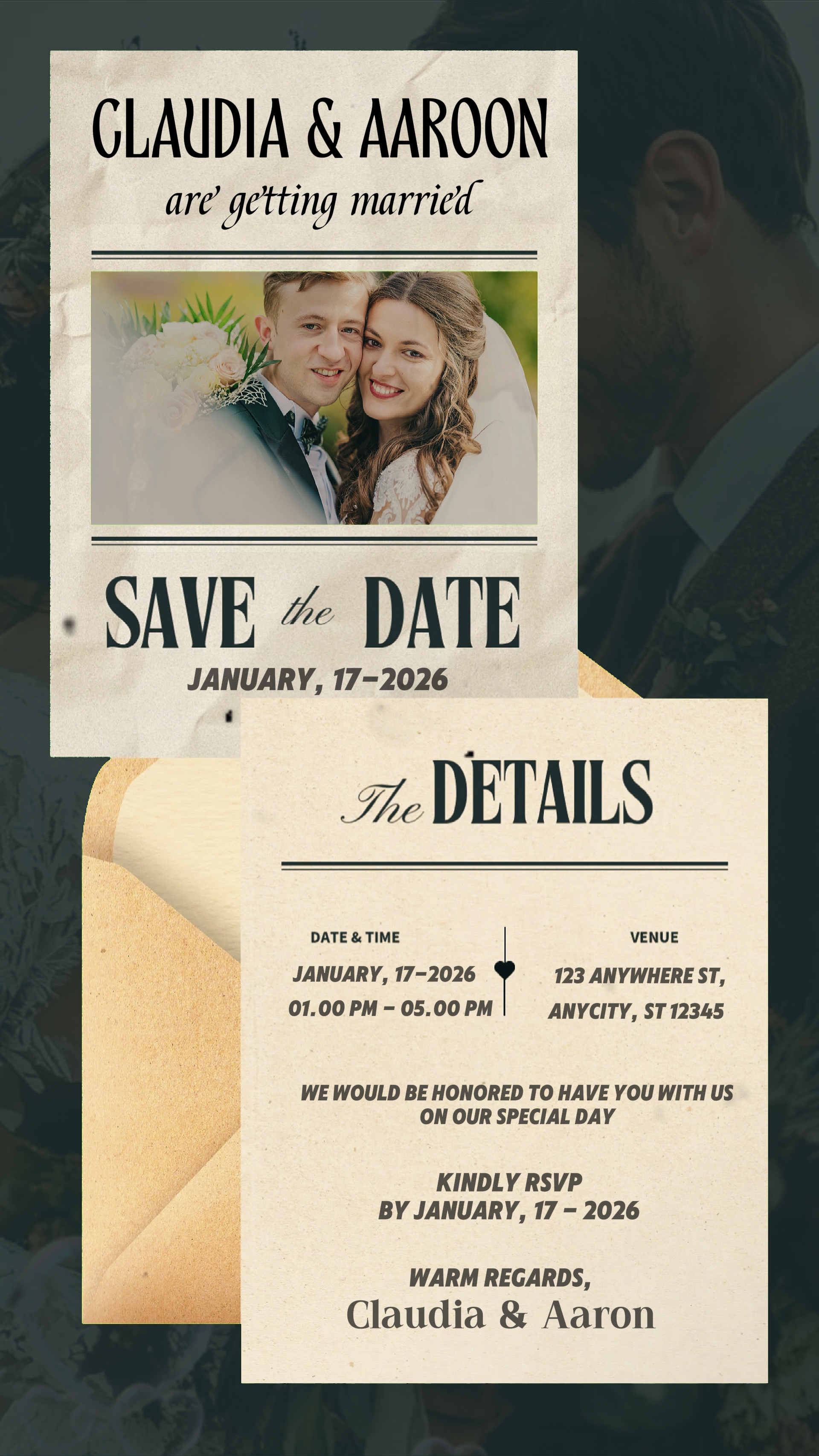 invitation de mariage
