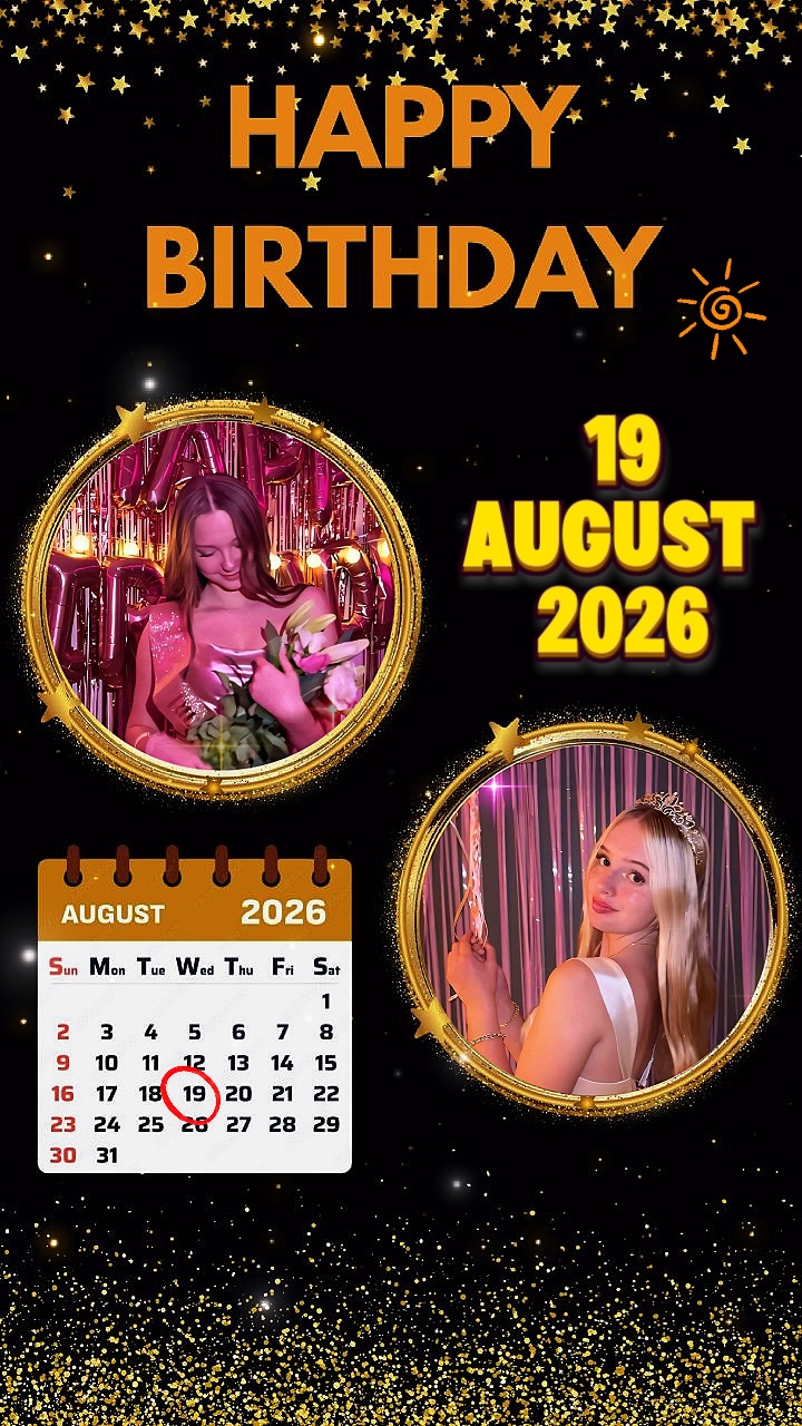 Birthday 19 August 