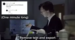Sherlock clips!