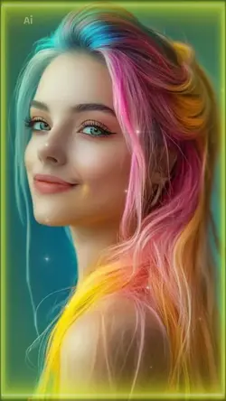 Cabelo colorido 