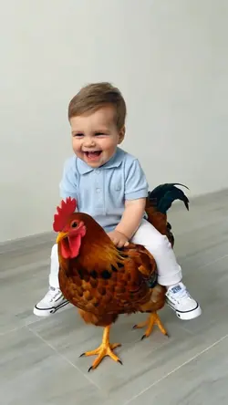 Riding a Chicken 
