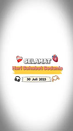 Hari sahabat sedunia