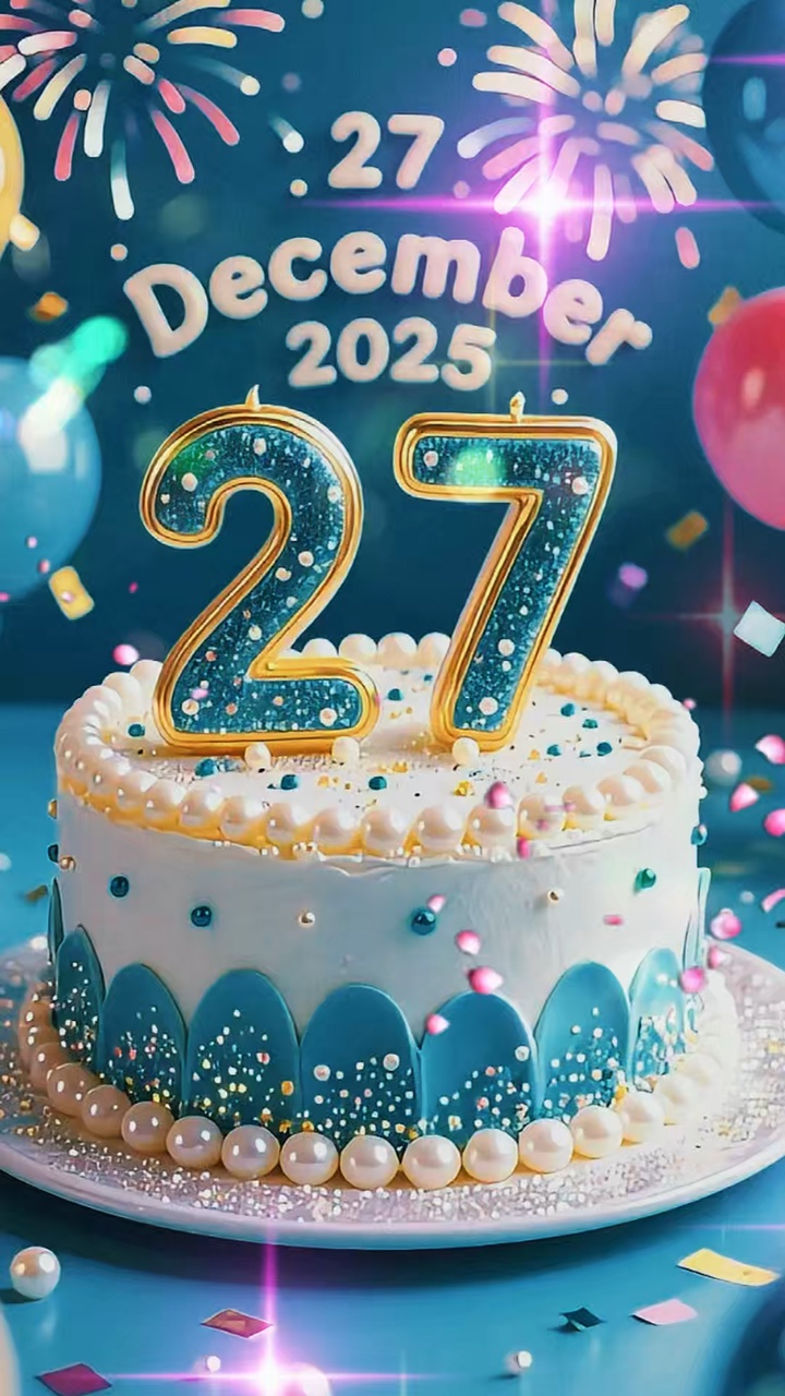 Anniversaire 27 décembre 2025