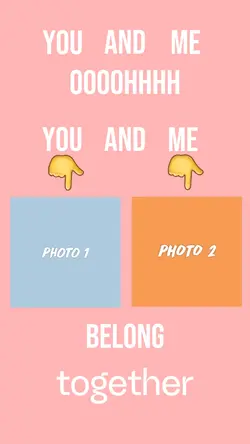 you and me 