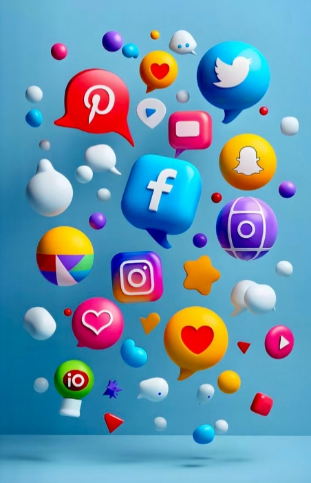 Symbol für soziale Medien 