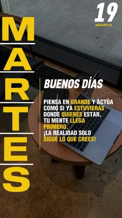 martes buenos días 
