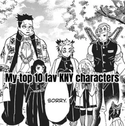 My top 10 fav KNY 