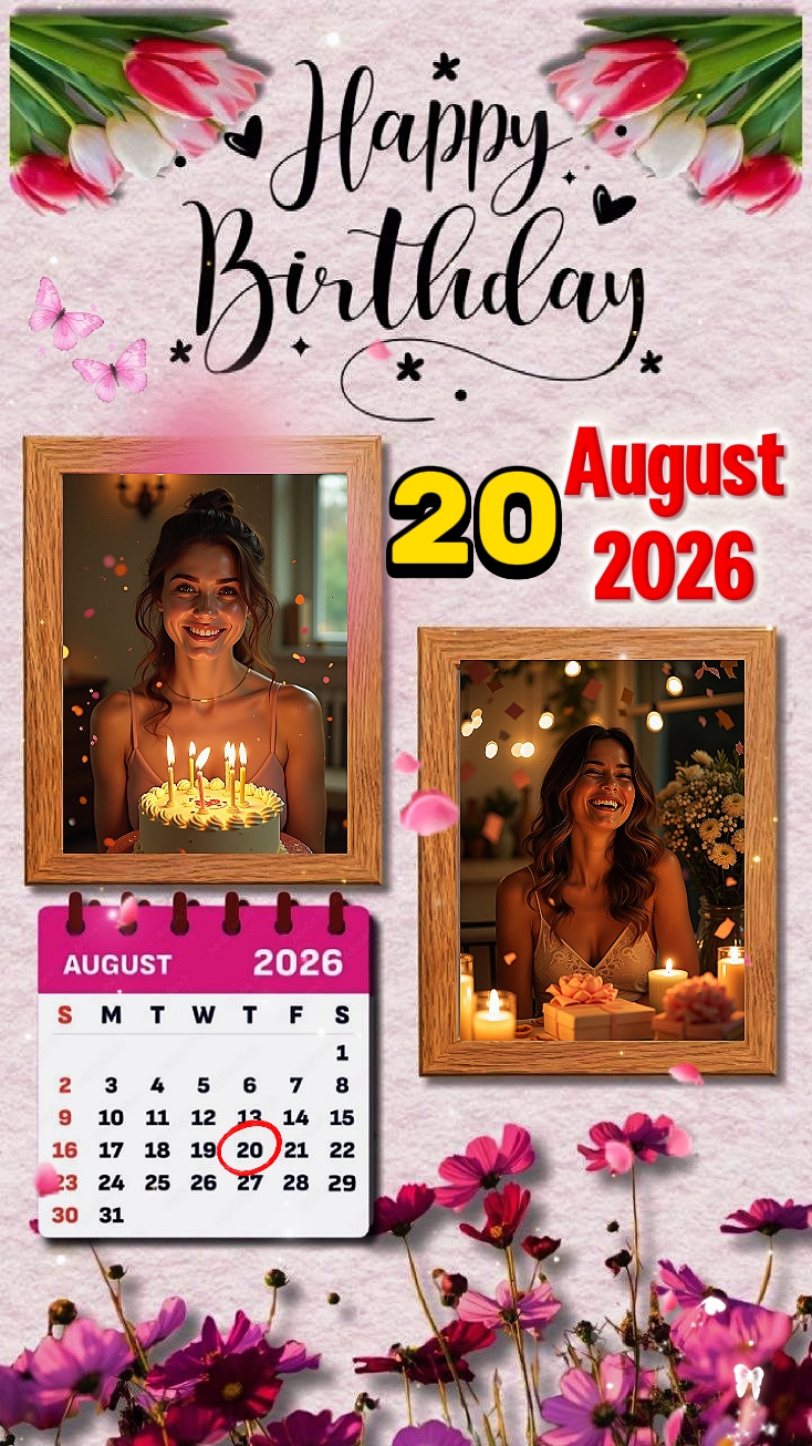 HBD 20 August 2026