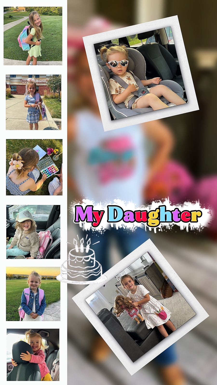 Aniversário, Minha Filha