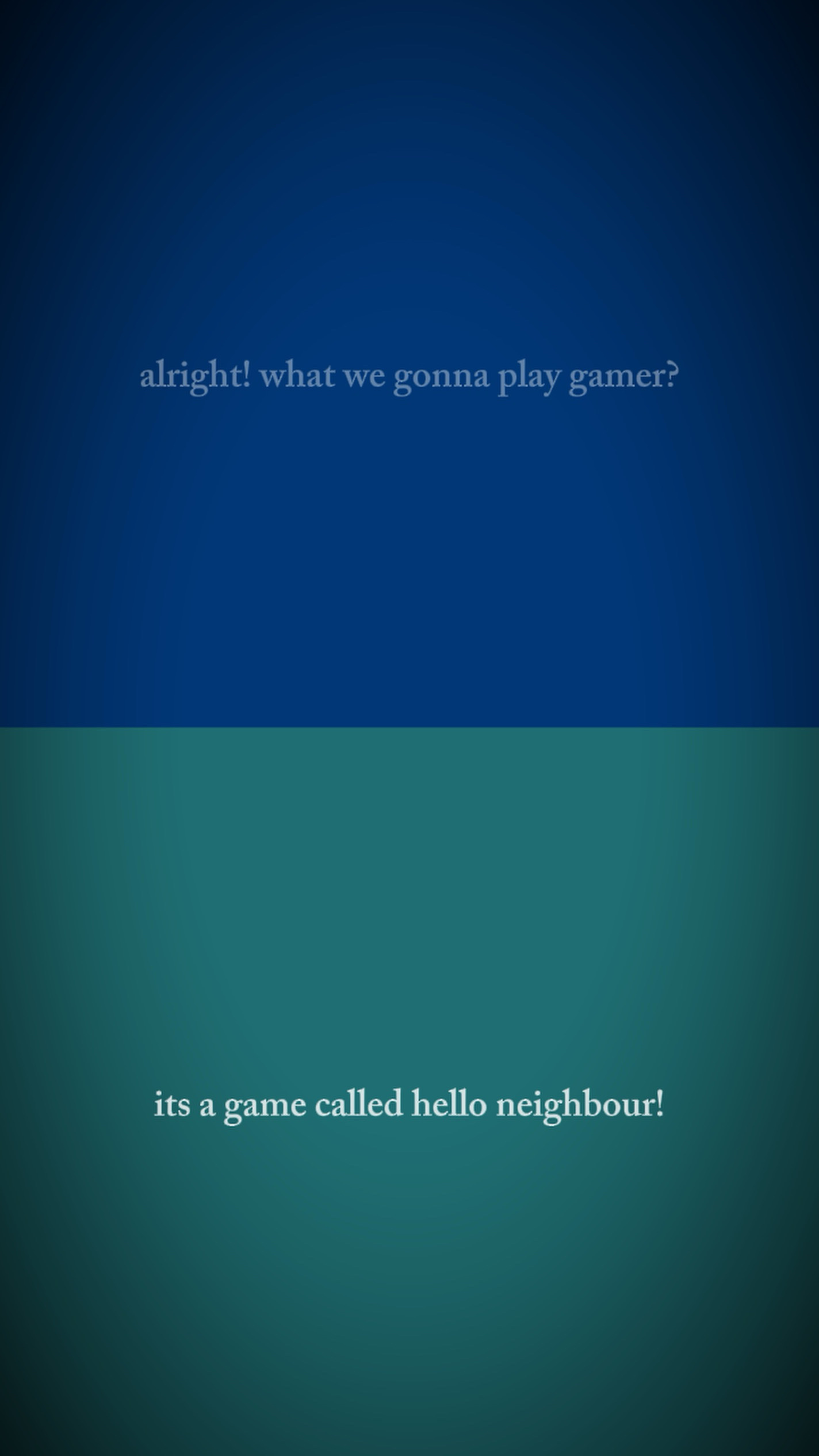 hello neighbour