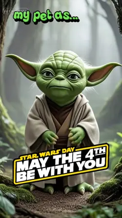 my pet as Yoda