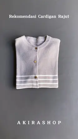 Cardigan rajut