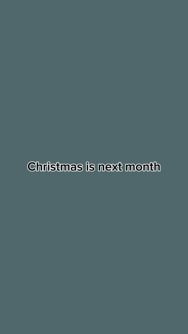Natal mês que vem