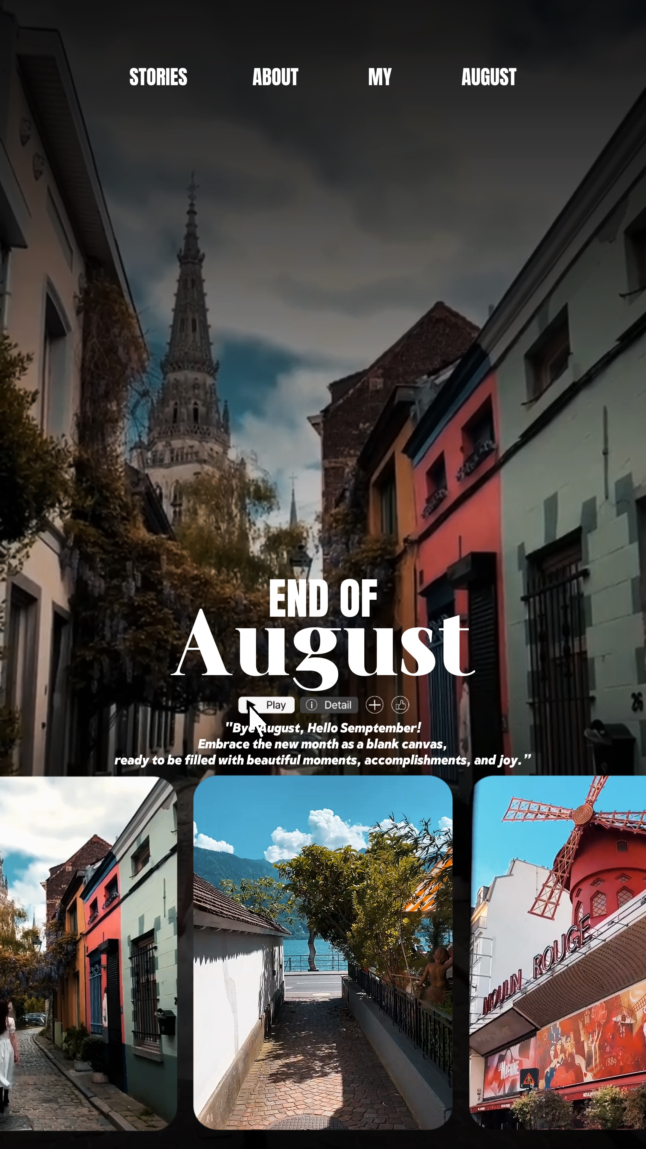 Finales de agosto