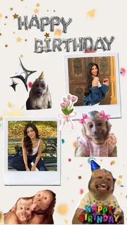 Monkey cumpleaños 