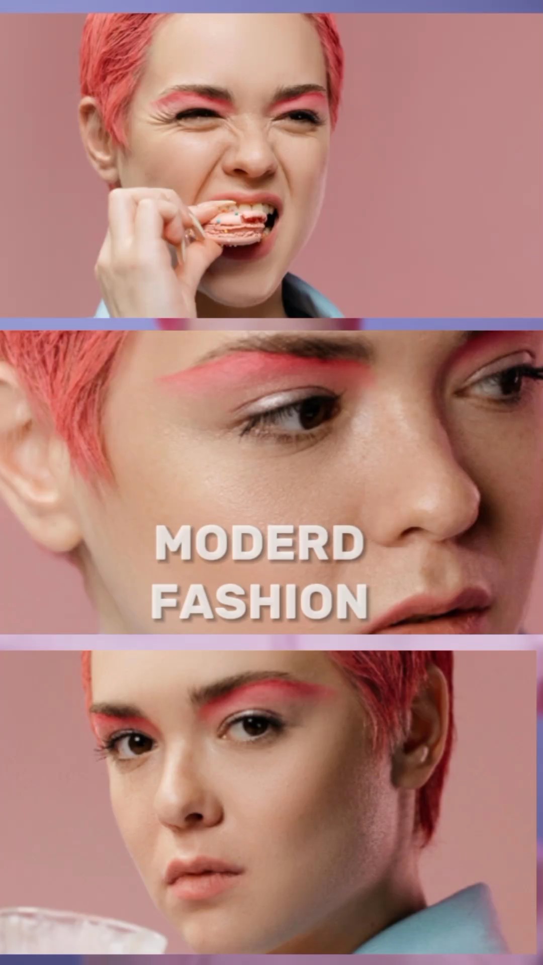 Affichage des produits vestimentaires de la nouvelle collection Style TikTok