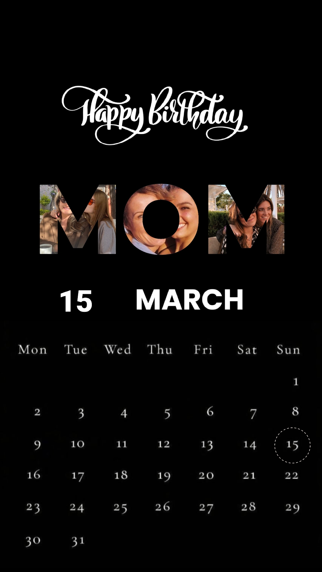 HBD 15 MARET IBU