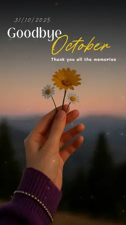 goodbye October 