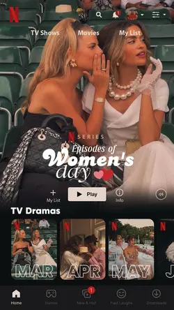 Netflix Women’s Day 