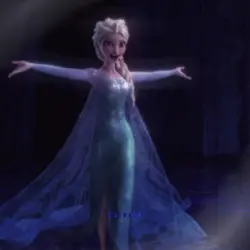 Woman Frozen edit