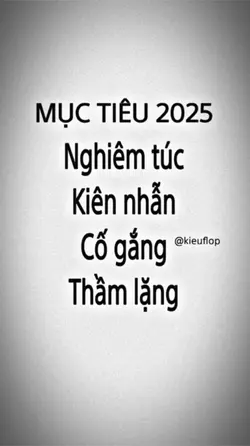 Mục tiêu 2025