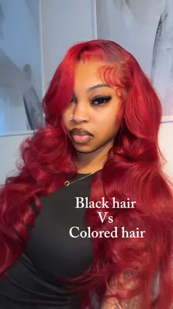 Black vs colored