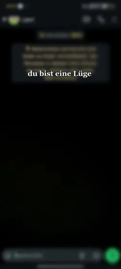 du bist eine lüge
