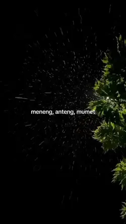 meneng anteng mumet